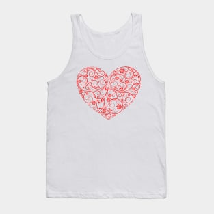 We must love one another or die. Tank Top